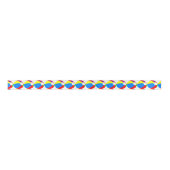 Beach Ball Ribbon Satinband (Vorderseite)