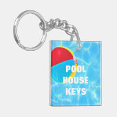 Beach Ball Schlüsselanhänger (Vorderseite links)