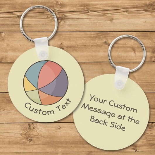 Beach Ball Schlüsselanhänger