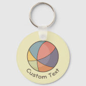 Beach Ball Schlüsselanhänger (Vorderseite)