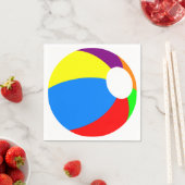 Beach Ball Serviette (Beispiel)