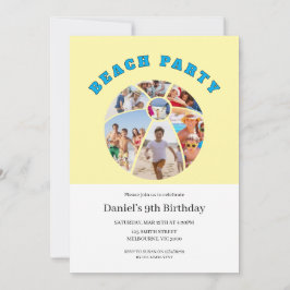 Beach Ball Shape Fotos Beach Party Einladung