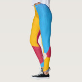 Beach Ball Slate Gray Leggings (Links)