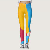 Beach Ball Slate Gray Leggings (Vorderseite)