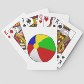 Beach Ball Spielkarten (Rückseite)
