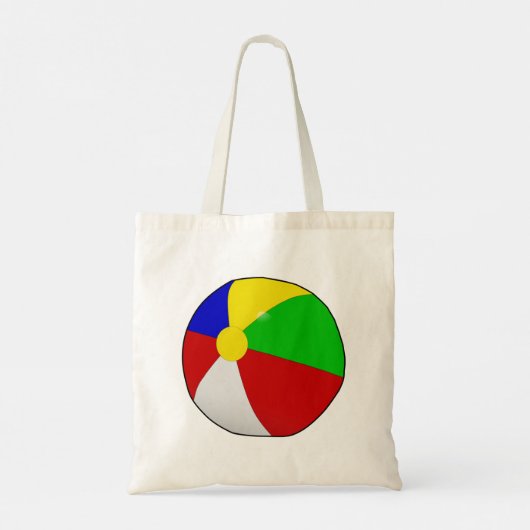 Beach Ball Tote Bag Tragetasche (Rückseite)