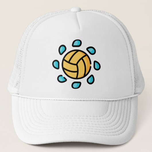 Beach Ball Truckerkappe (Vorderseite)