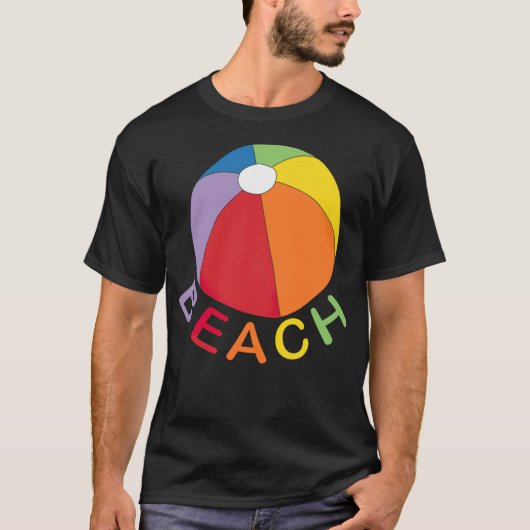 Beach Ball, Urlaub in der Bucht T-Shirt (Vorderseite)