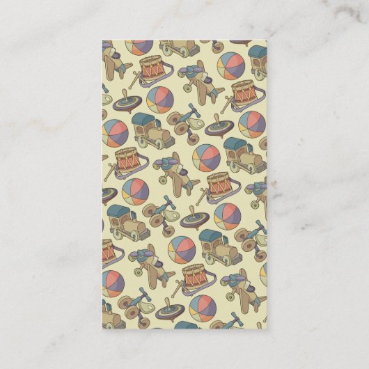 Beach Ball Visitenkarte (Rückseite)