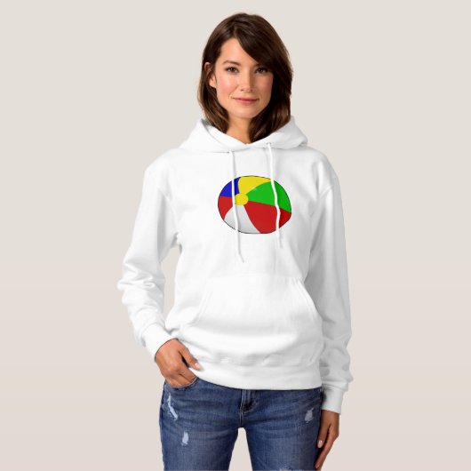 Beach Ball Womens Hoodie (Vorne ganz)