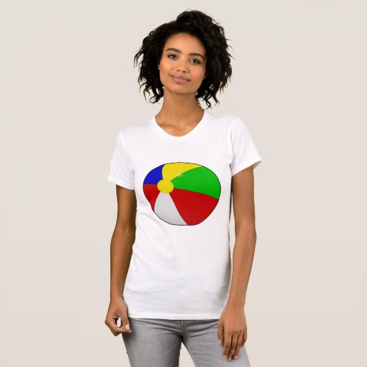 Beach Ball Womens T - Shirt (Vorne ganz)