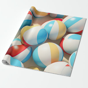 Beach Balls Geschenkpapier