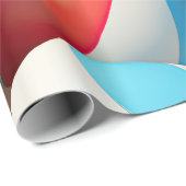 Beach Balls Geschenkpapier (Rolleneckpunkt)