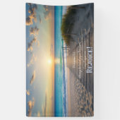 Beach Banner mit den Philippinen 4:4 REJOICE! (Vertikal)
