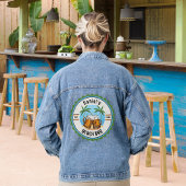 Beach Bar Beers Denim Jacket Jeansjacke