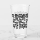 Beach Bar Party Retro Tiki Glas (Vorderseite)