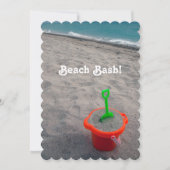 Beach Bash Einladung (Vorderseite)