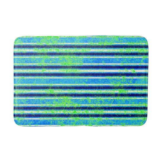 Beach Batik Stripes Badematte (Vorderseite)