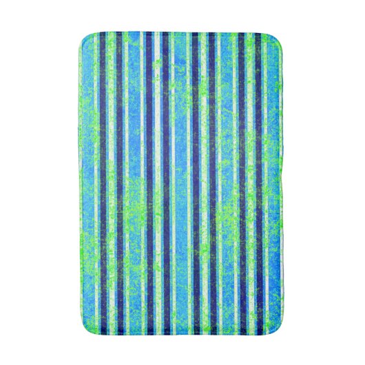 Beach Batik Stripes Badematte (Vorderseite Vertikal)