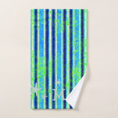 Beach Batik Strips und Starfish Badetuch Set (Handtuch)