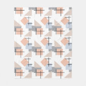 Beach Bauhaus Fleecedecke (Vorderseite)