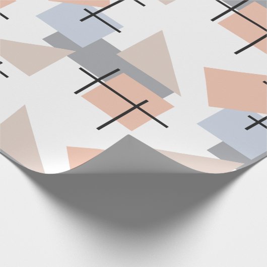 Beach Bauhaus Geschenkpapier (Ecke)