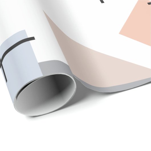 Beach Bauhaus Geschenkpapier (Rolleneckpunkt)