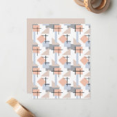 Beach Bauhaus Mitteilungskarte (Vorderseite/Rückseite Beispiel)