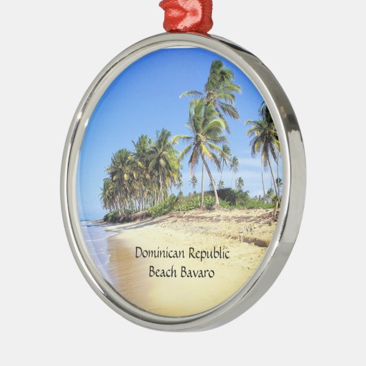 Beach Bavaro Ornament Aus Metall (Links)