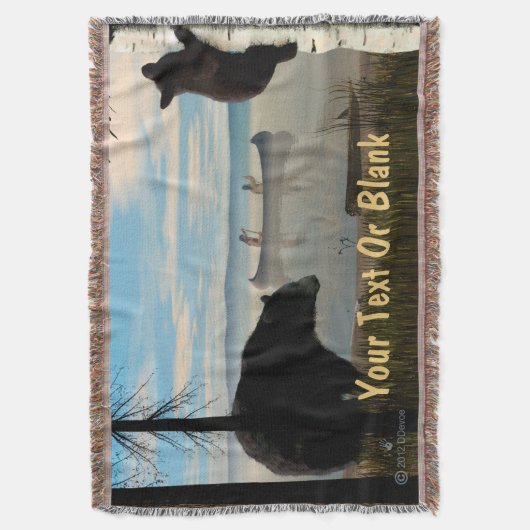 Beach Bears Decke (Vorderseite Vertikal)