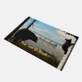 Beach Bears Fußmatte (Schrägansicht)