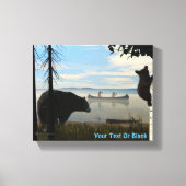 Beach Bears Leinwanddruck (Vorderseite)