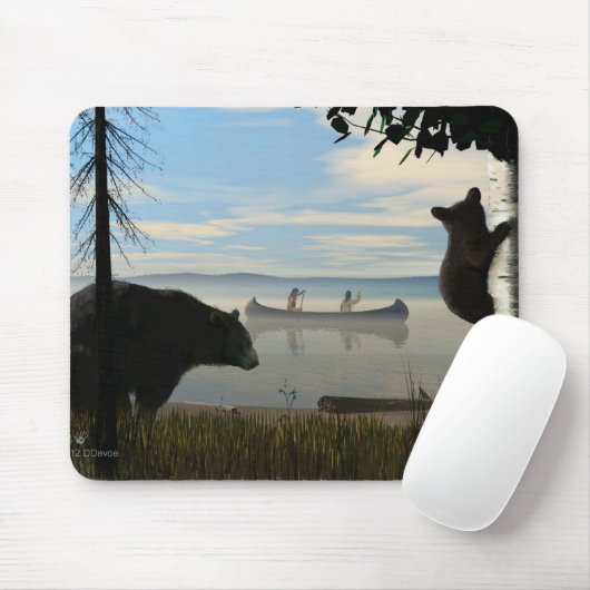 Beach Bears Mousepad (Mit Mouse)