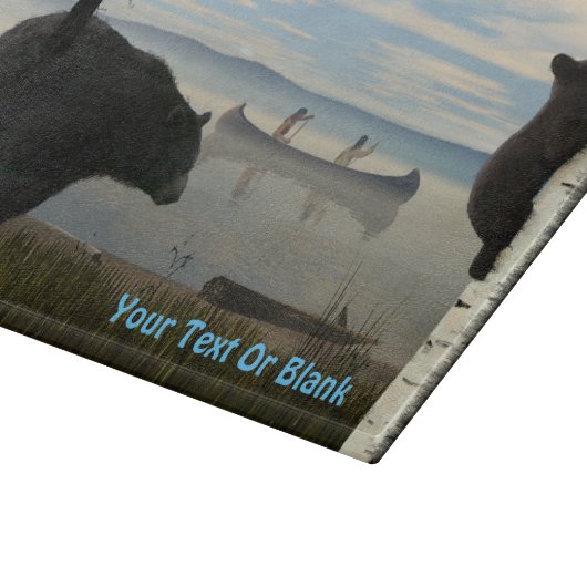 Beach Bears Schneidebrett (Ecke)