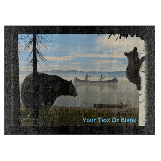 Beach Bears Schneidebrett (Vorderseite)