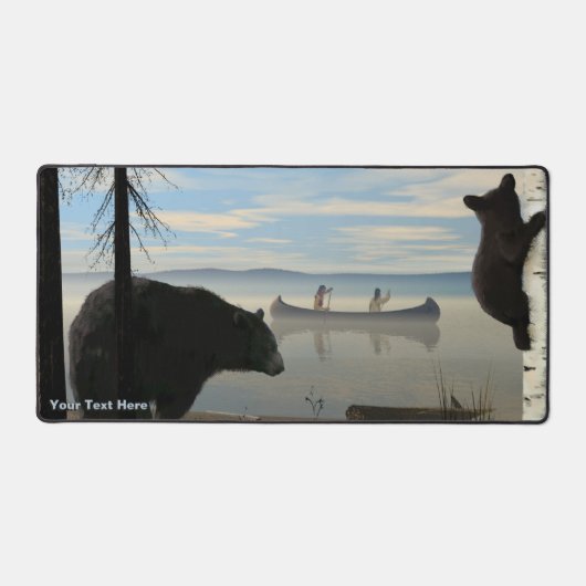 Beach Bears Schreibtischunterlage (Vorderseite)