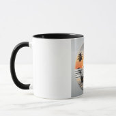 "Beach Beetle Mug - Coastal Vintage Car Lover's Tasse (Links)