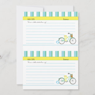 Beach Bicycle Cards Einladung