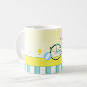 Beach Bicycle Kaffeetasse (Vorderseite Links)