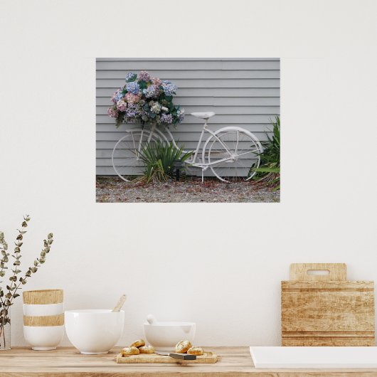 Beach Bicycle Poster (Küche)