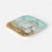 Beach Bike Lighthouse Pappteller (Gewinkelt)