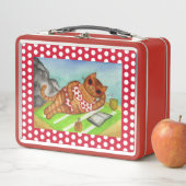 Beach Bikini Cat Lunchbox (Beispiel)