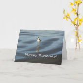 Beach Bird Happy Geburtstag 1 Karte (Gelbe Blume)