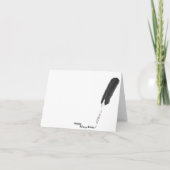 Beach Birthday Greeting Card Karte (Rückseite)