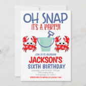 Beach Birthday Party Invitation Einladung (Vorderseite)