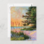 Beach Bistro Postkarte (Vorne/Hinten)