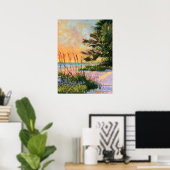 Beach Bistro Print Poster (Heimbüro)