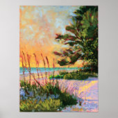 Beach Bistro Print Poster (Vorne)