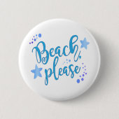 Beach bitte button (Vorderseite)