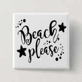 Beach bitte button (Vorderseite)